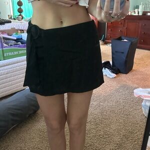 krisa Mini Skort with Side Tie